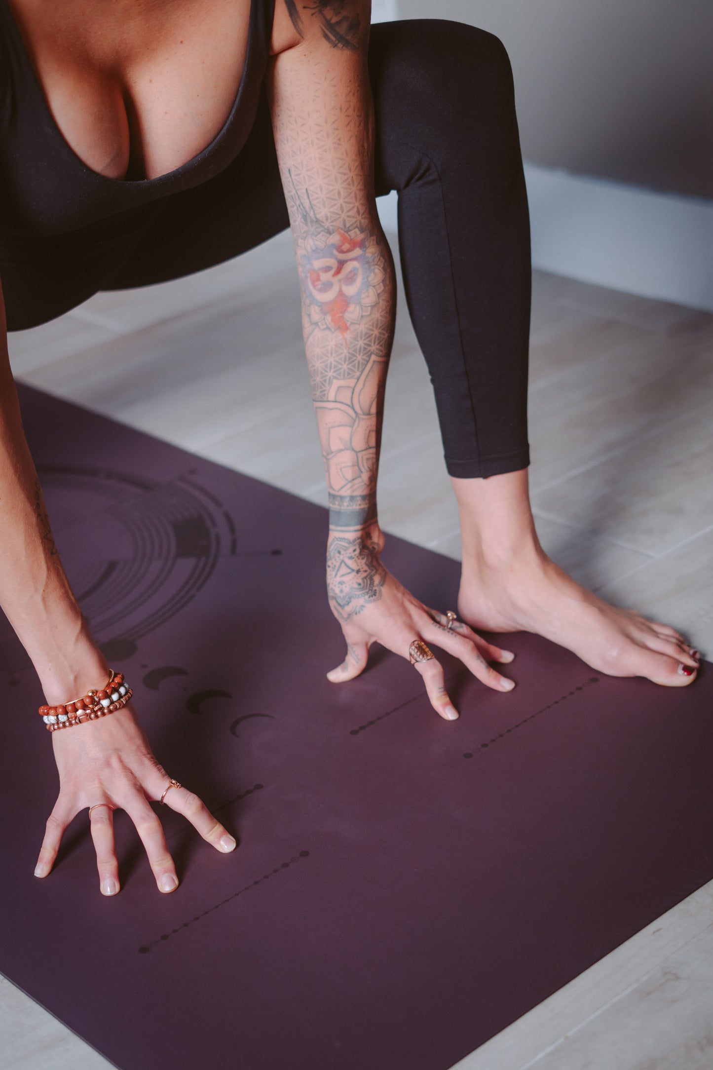 BREATHE AND FLOW YOGA MAT - Breathe Light