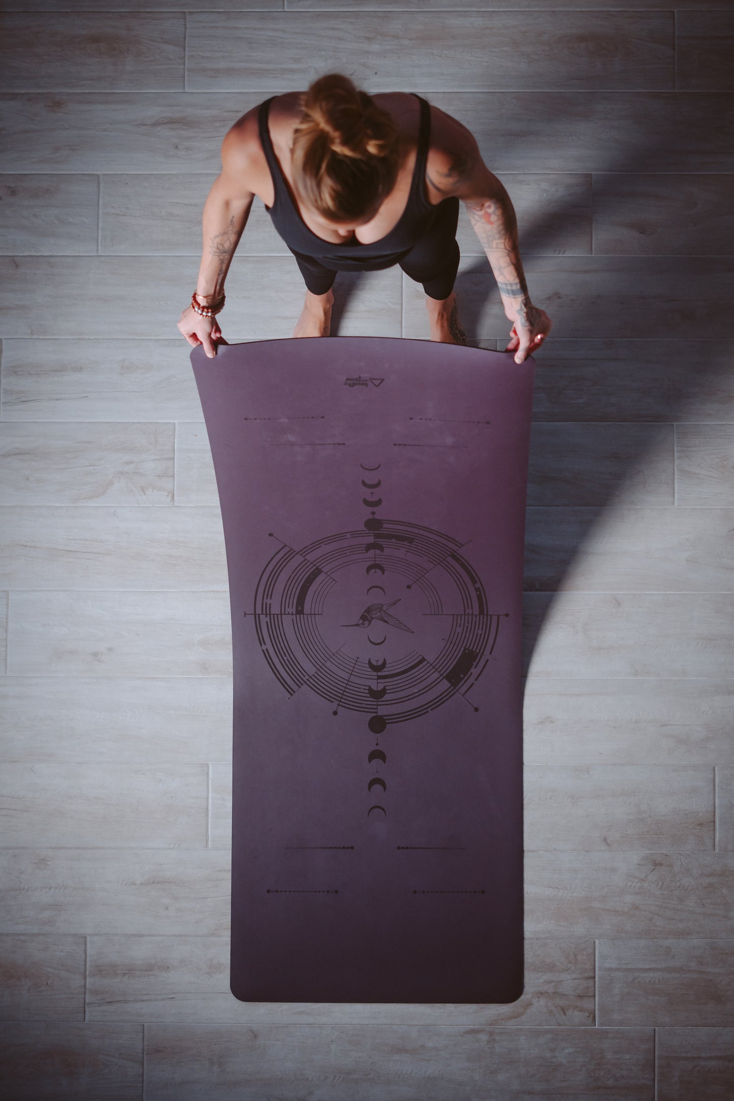 BREATHE AND FLOW YOGA MAT - Breathe Light
