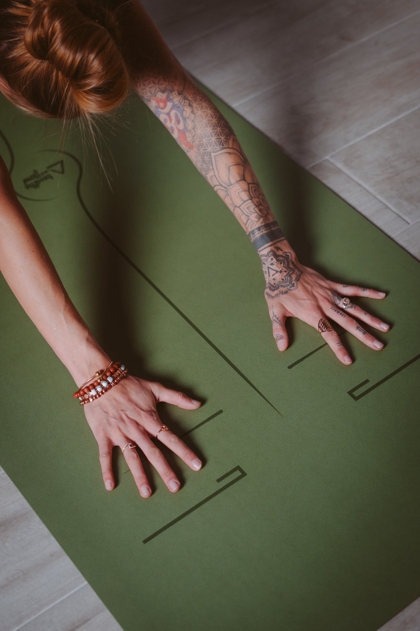 BREATHE AND FLOW YOGA MAT - Classic Minimalist
