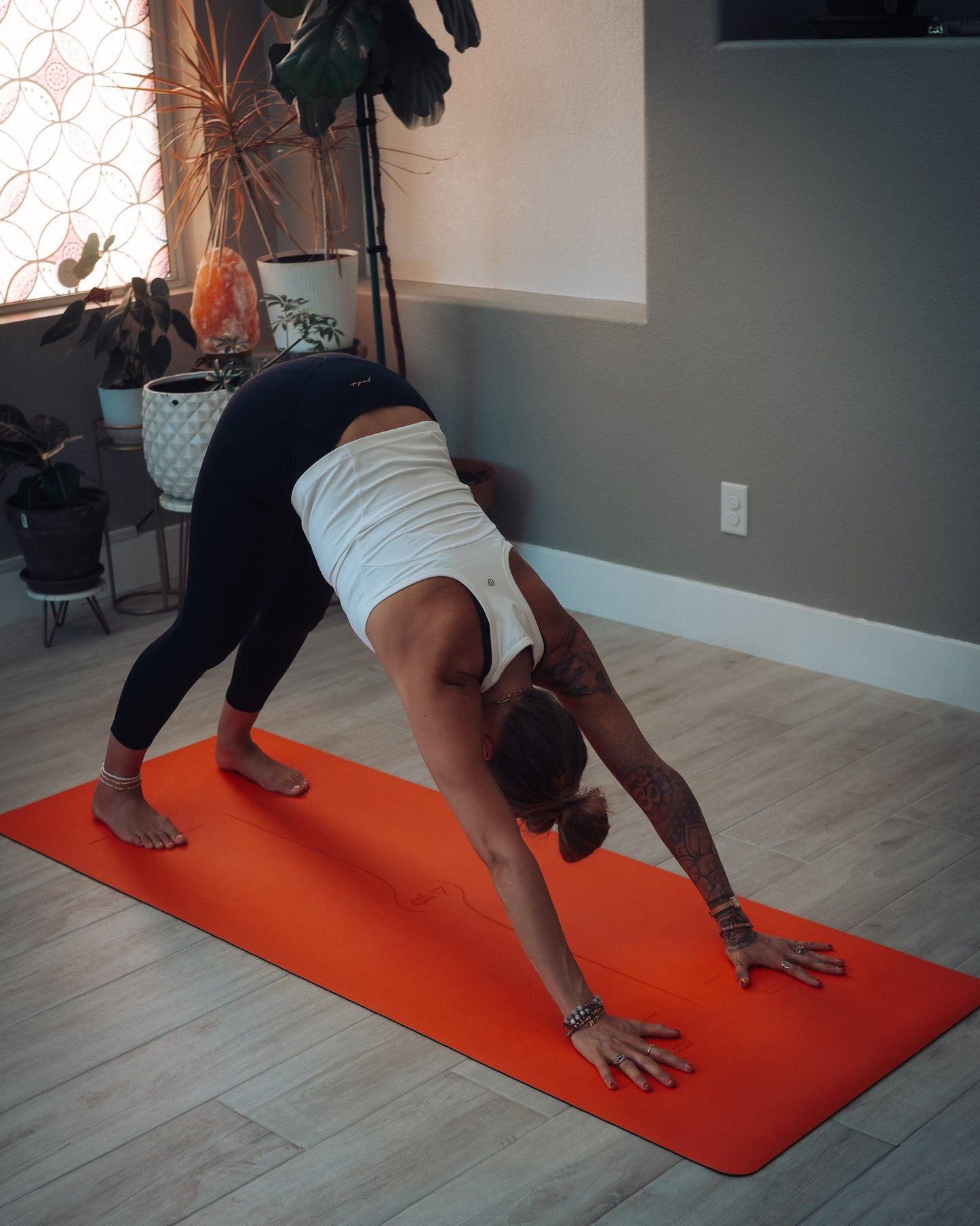 ORANGE TRAVEL MINIMALIST YOGA MAT (Limited Edition)