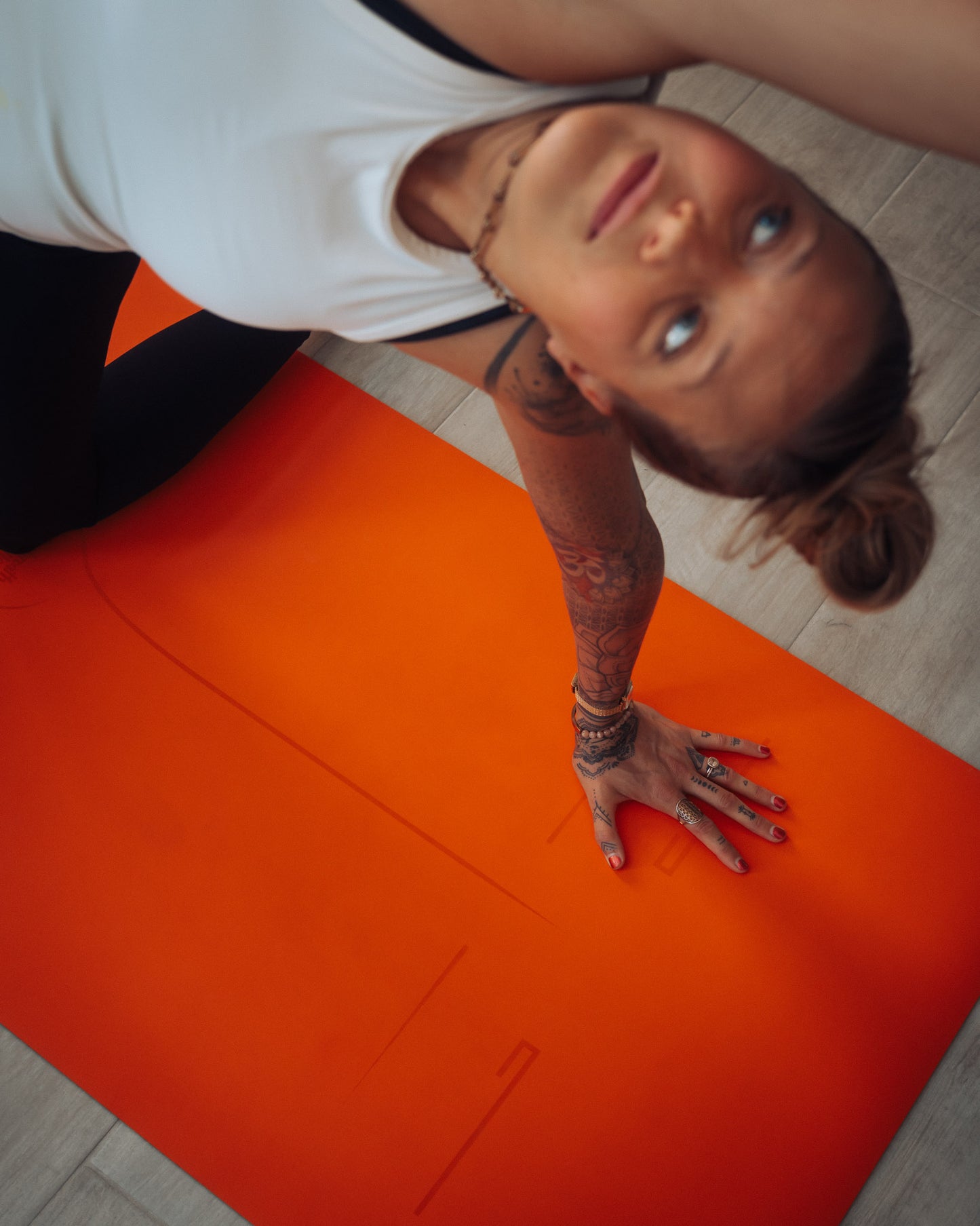 ORANGE TRAVEL MINIMALIST YOGA MAT (Limited Edition)