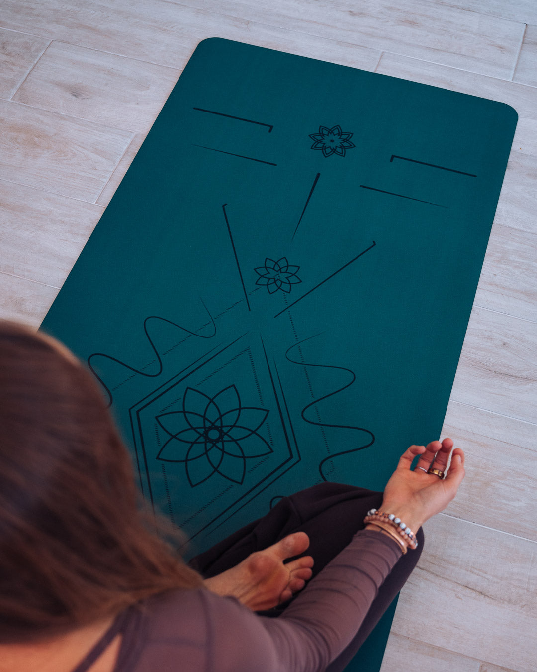 CENTER VIBRATION YOGA MAT (Limited Edition)