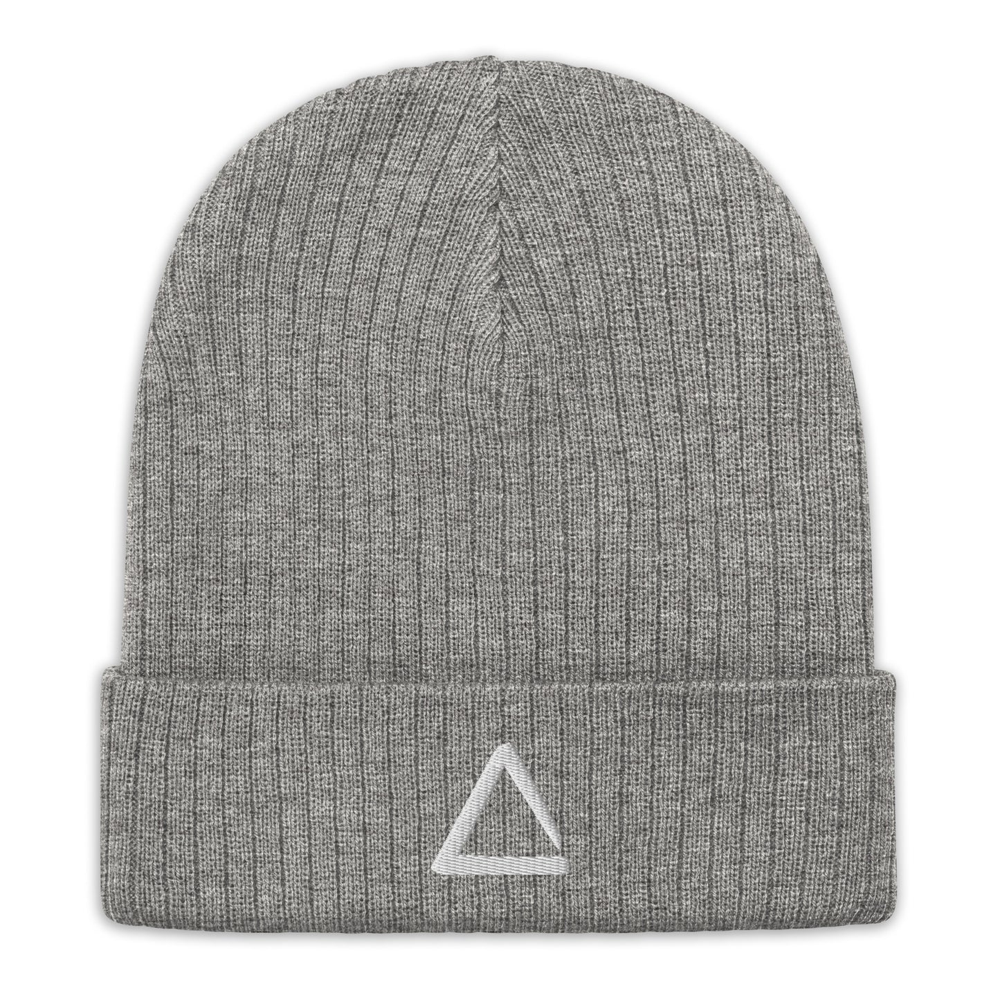 MINIMALIST BEANIE - WHITE LOGO