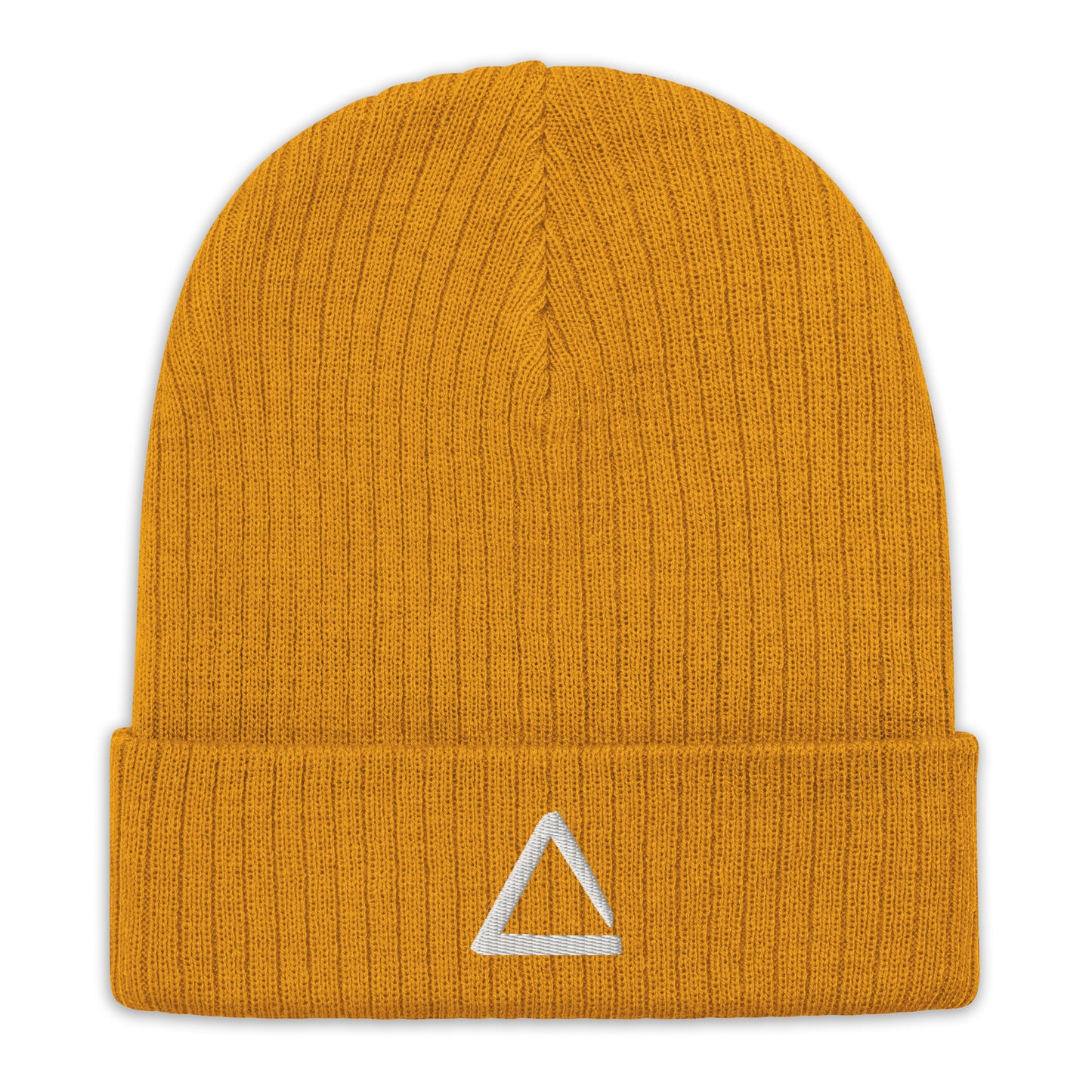 MINIMALIST BEANIE - WHITE LOGO