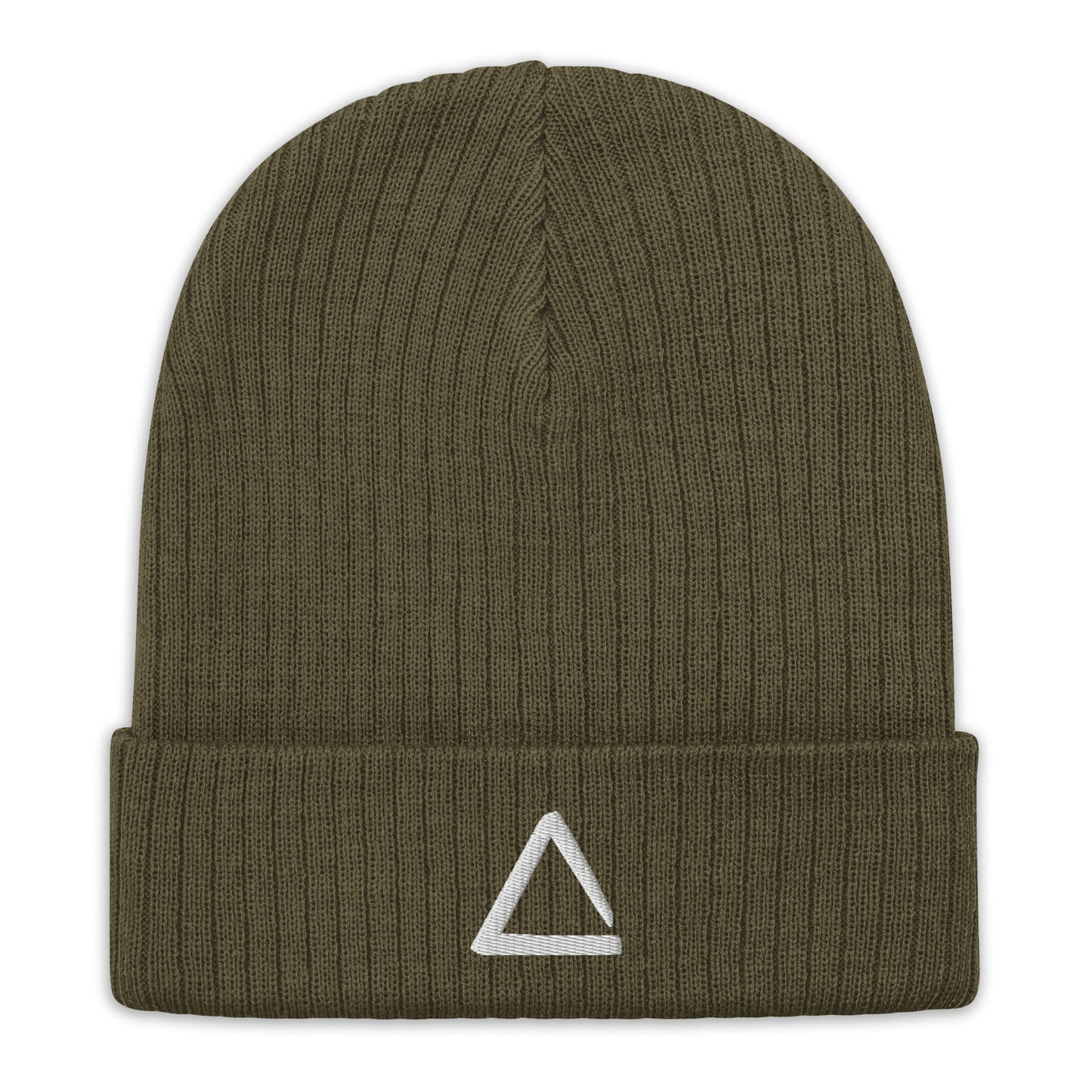 MINIMALIST BEANIE - WHITE LOGO