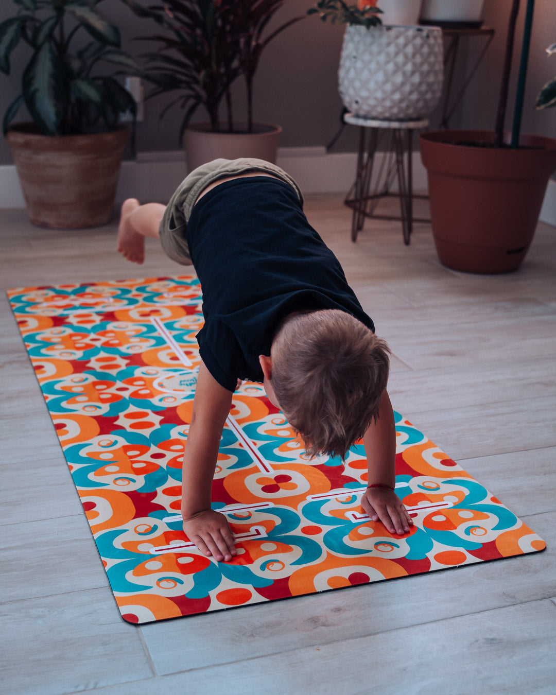 KIDS YOGA MAT KALEIDOSCOPE (Limited Edition)