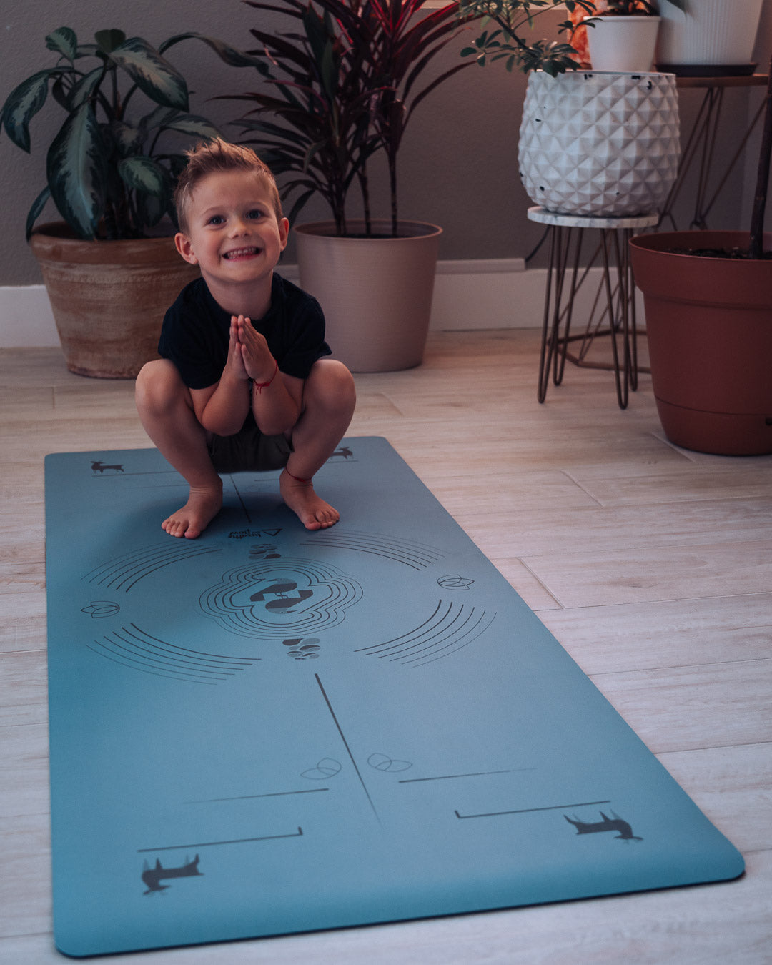 KIDS YOGA MAT DEER GUIDANCE (Limited Edition) – Breathe and Flow