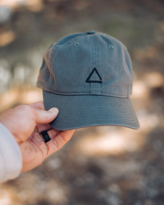 GREY ORGANIC DAD HAT