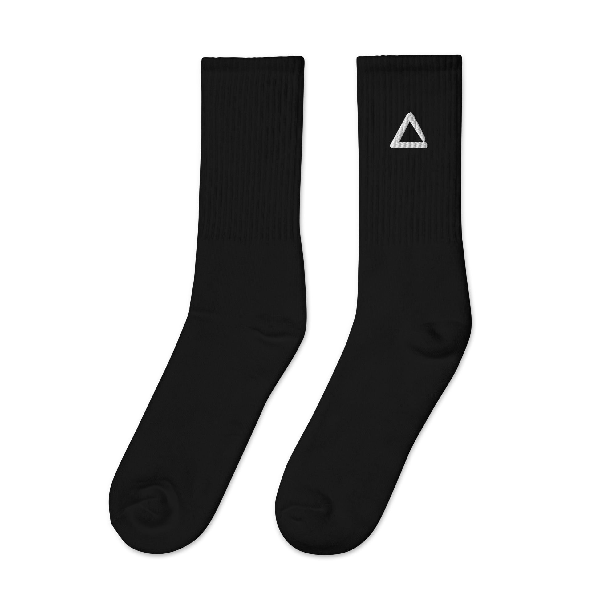 TRIANGLE EMBROIDERED SOCKS