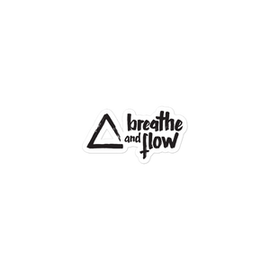 BREATHE AND FLOW STICKERS